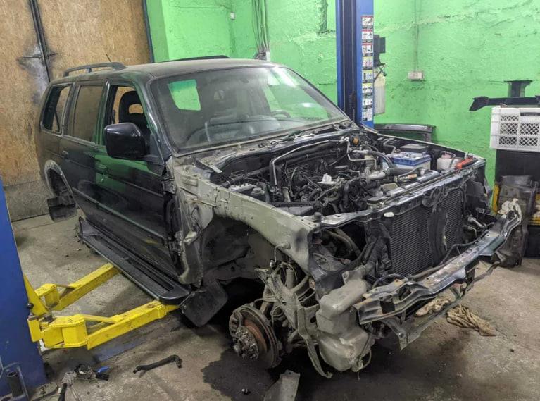 Разборка MITSUBISHI PAJERO SPORT I внедорожник (K90) (1996 - 2009)
