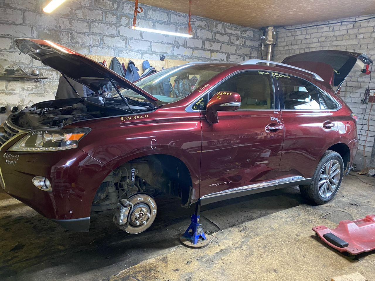 Разборка LEXUS RX 350 внедорожник (GGL15) (2008 - 2015)