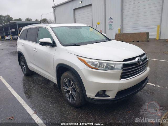 Розбірка TOYOTA HIGHLANDER III позашляховик (U5) (2013 - 2021)