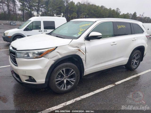 Авторозборка TOYOTA HIGHLANDER III позашляховик (U5) (2013 - 2021)