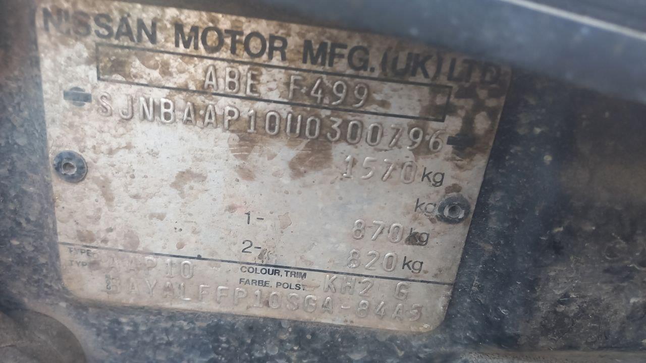 Разборка NISSAN PRIMERA седан (P10) (1990 - 1996)
