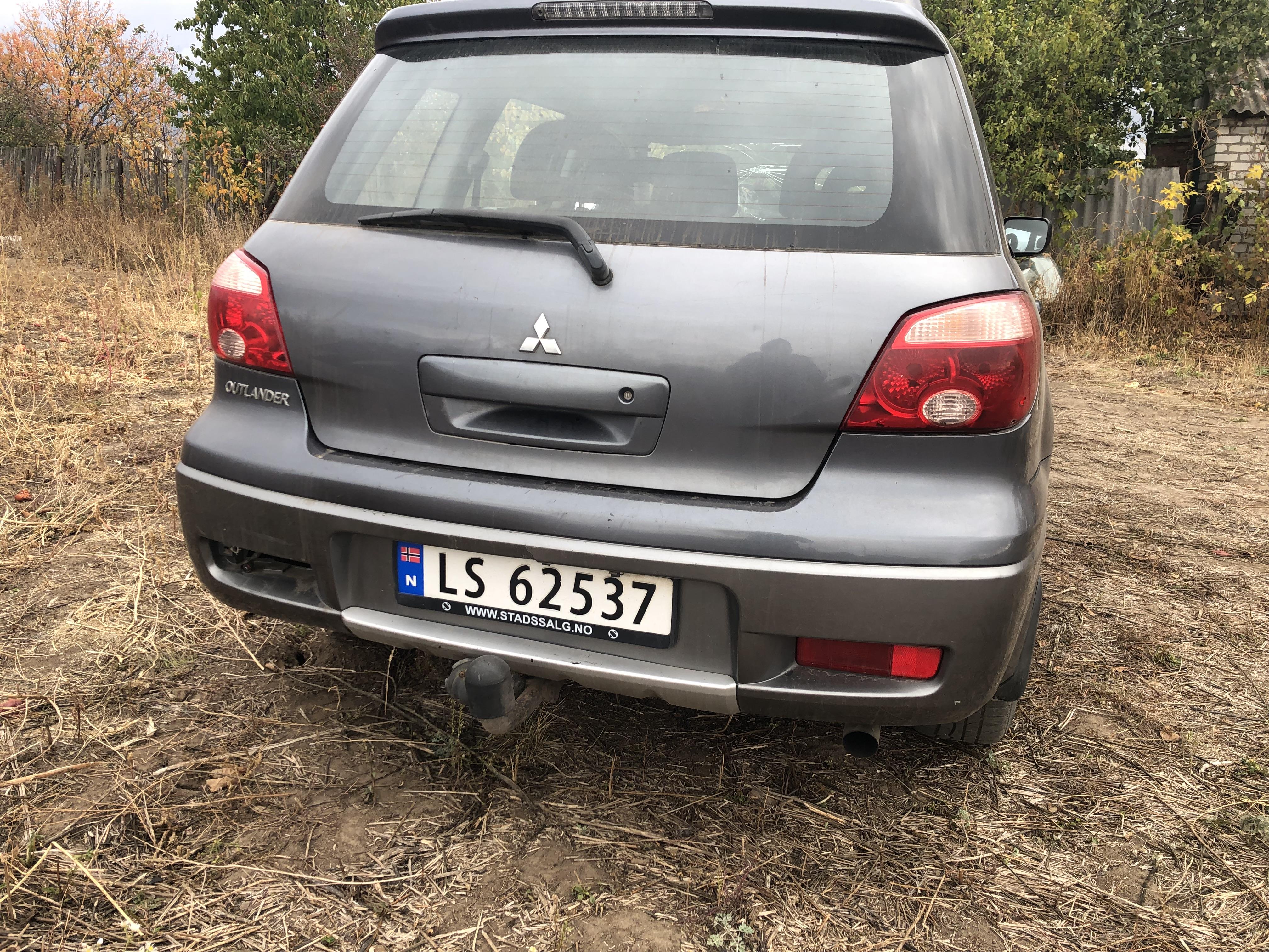 Разборка MITSUBISHI OUTLANDER внедорожник (CU) (2003 - 2008)