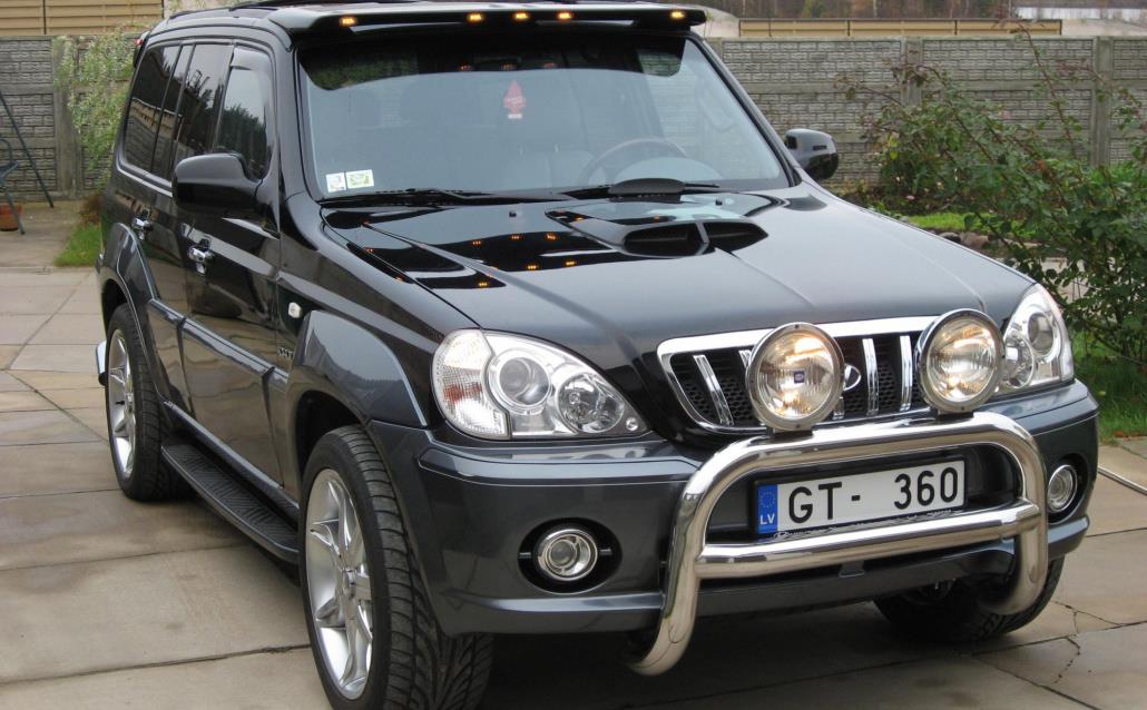 Разборка HYUNDAI TERRACAN внедорожник (HP) (2001 - 2006)