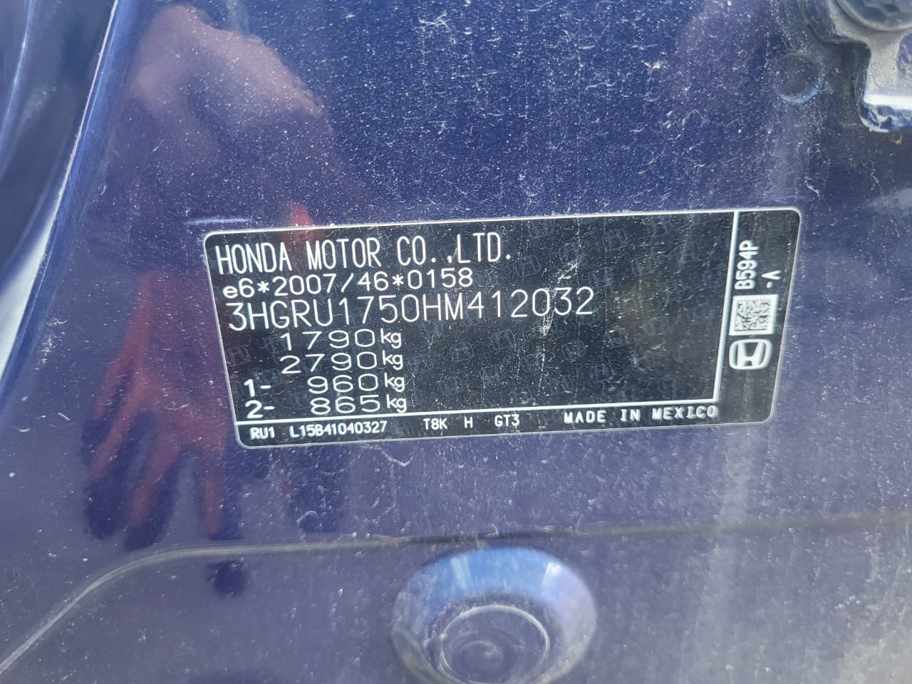 Авторозборка HONDA HR-V позашляховик (RU) (2014 - 2025)