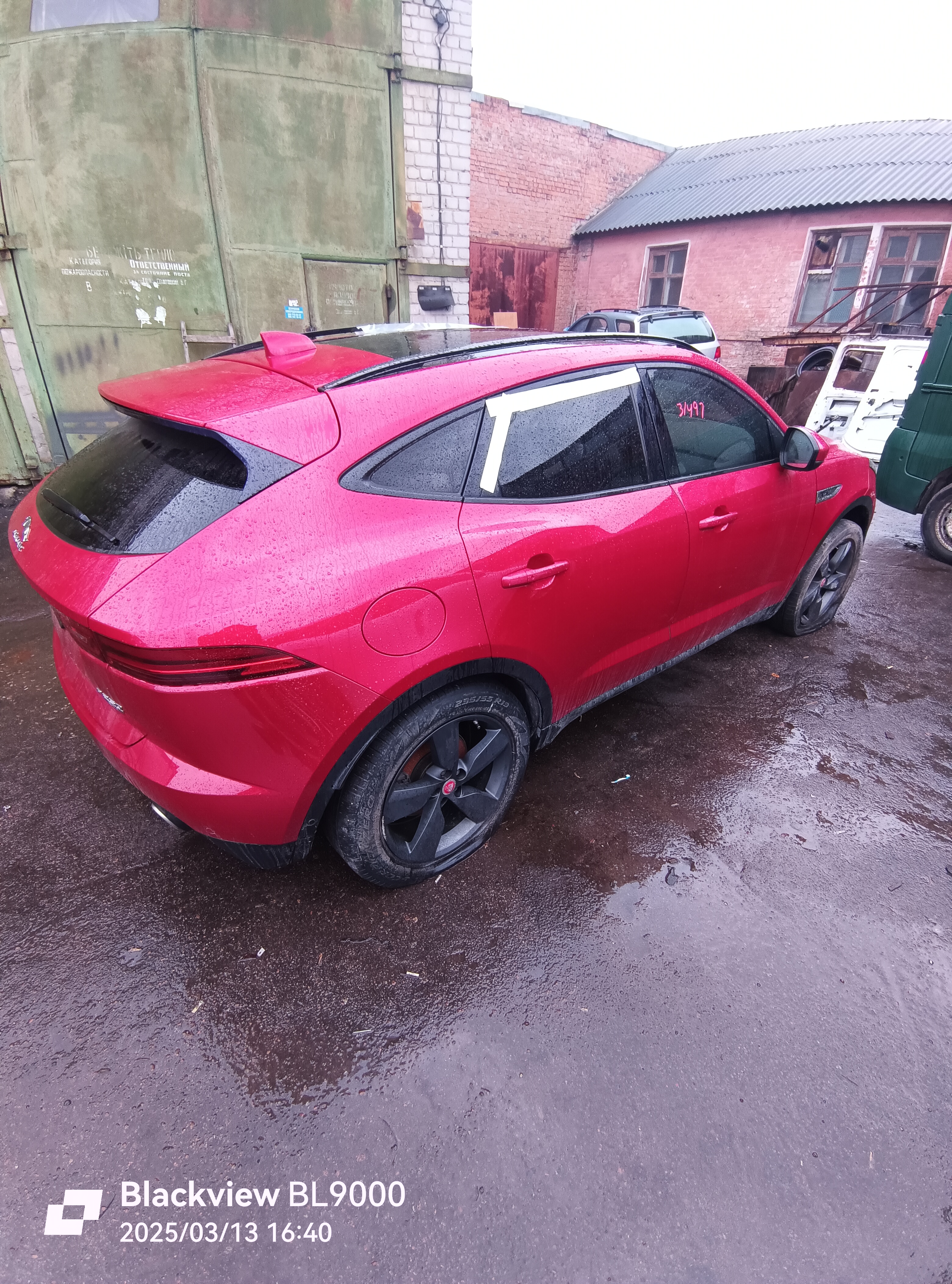 Розбірка JAGUAR E-PACE позашляховик (X540) (2017 - 2025)