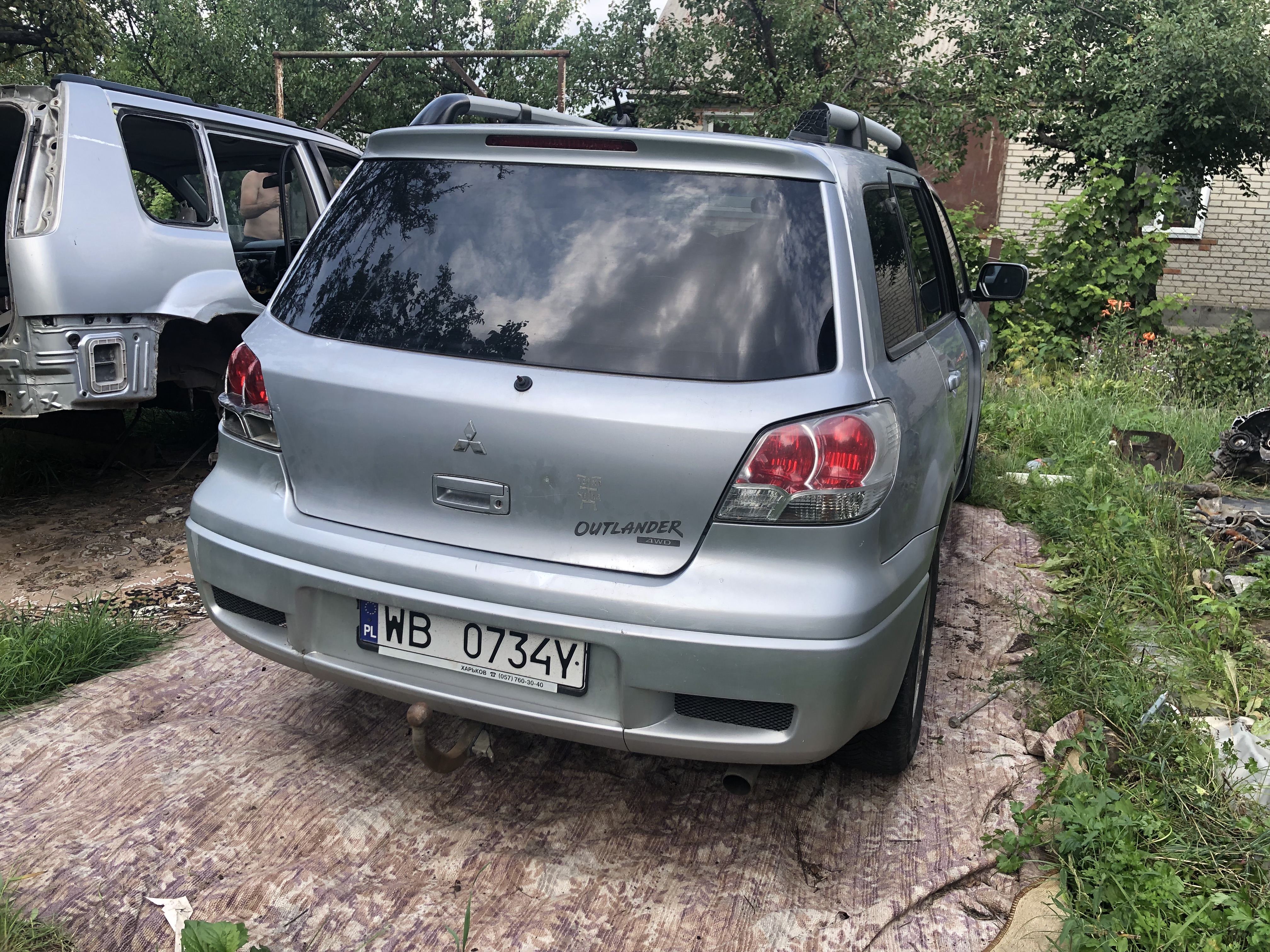 Розбірка MITSUBISHI OUTLANDER I позашляховик (CU) (2003 - 2008)