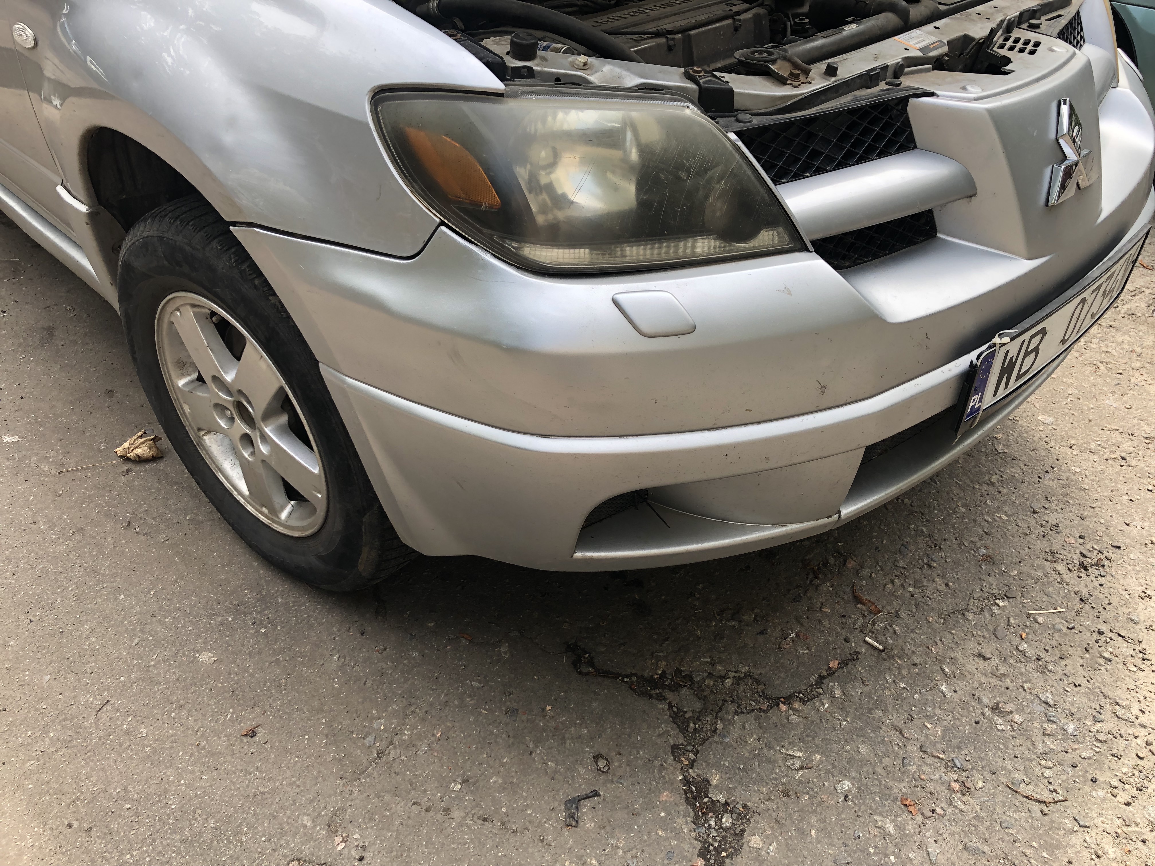Розбірка MITSUBISHI OUTLANDER I позашляховик (CU) (2003 - 2008)