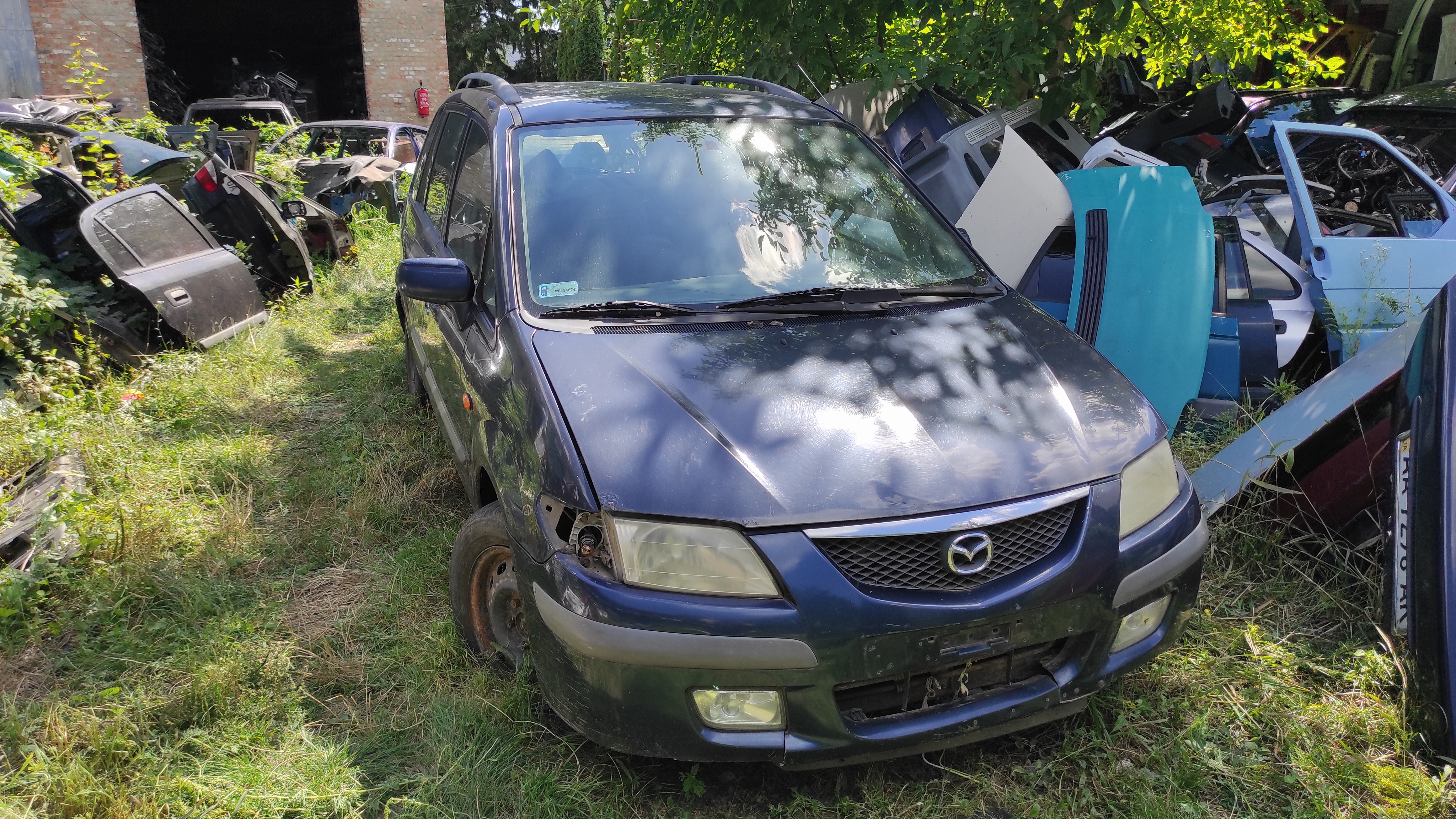 Розбірка MAZDA PREMACY мінівен (CP) (07.99 - 05) (1999 - 2025)