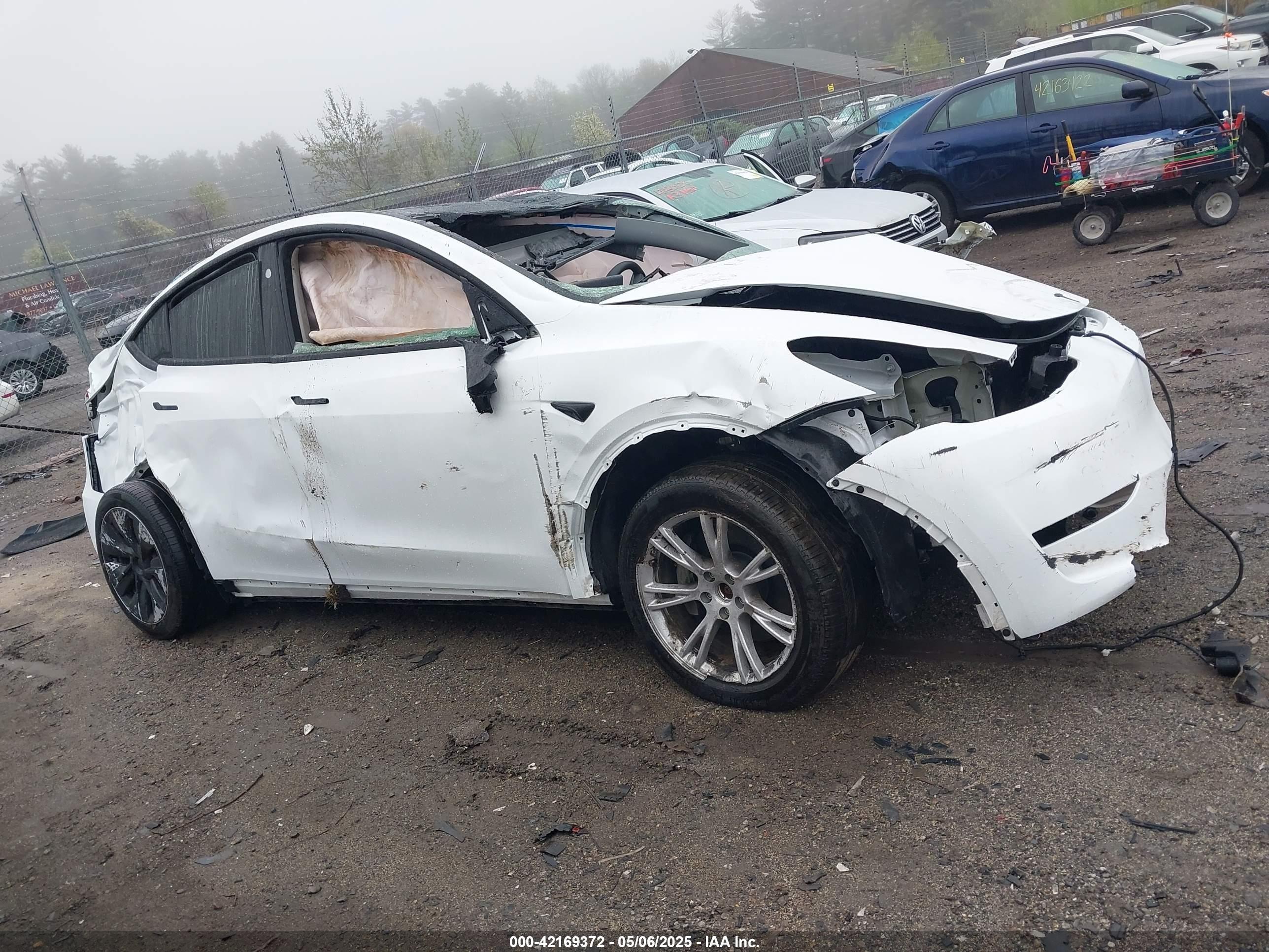 Разборка TESLA MODEL Y внедорожник (5YJY) (2019 - 2026)