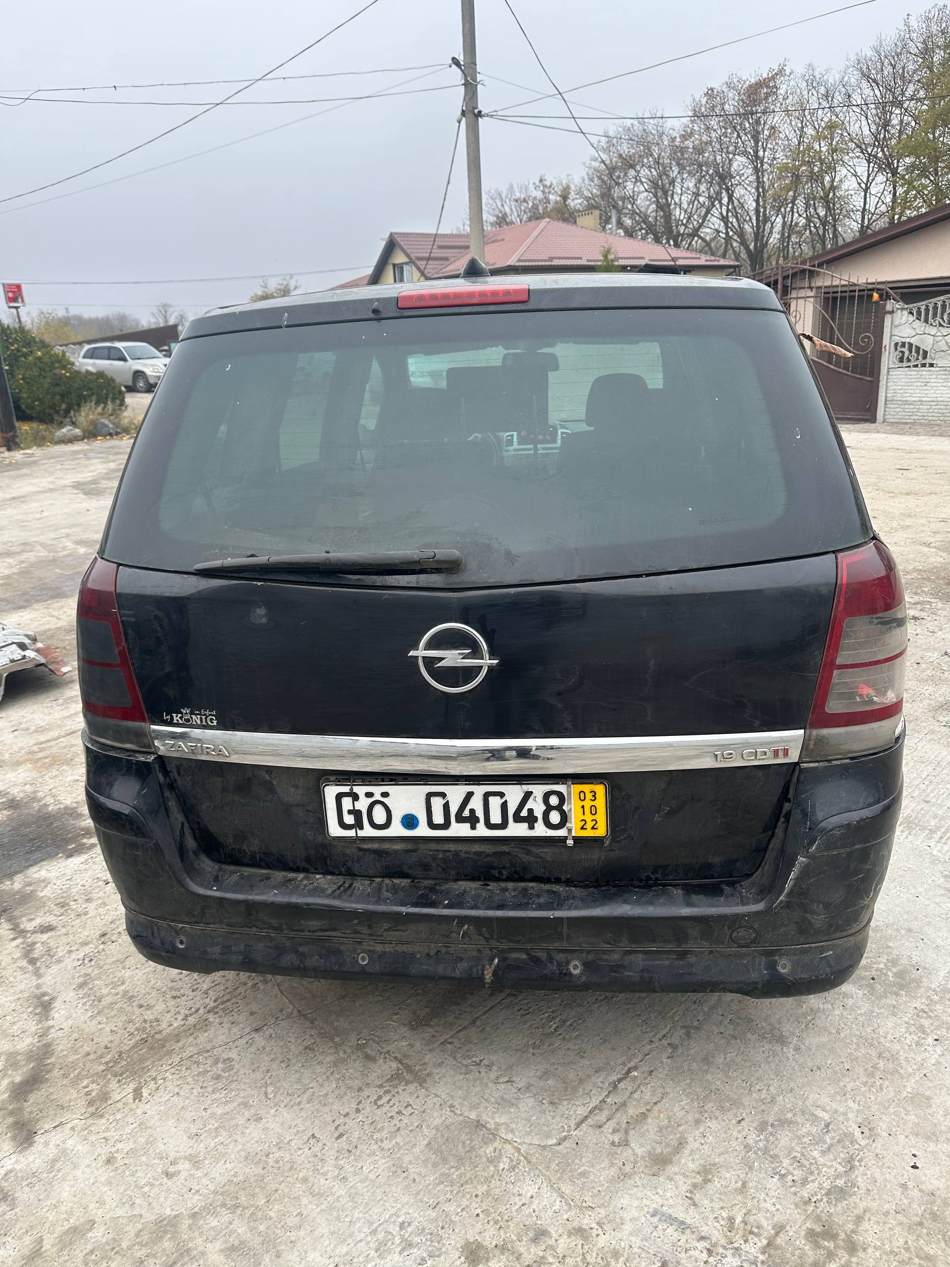 Разборка OPEL ZAFIRA B минивэн (A05) (2005 - 2011)