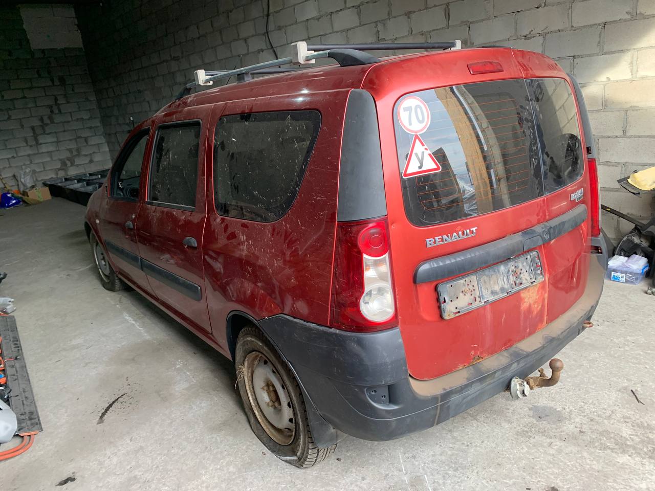 Разборка RENAULT LOGAN I MCV универсал (KS) (2007 - 2013)