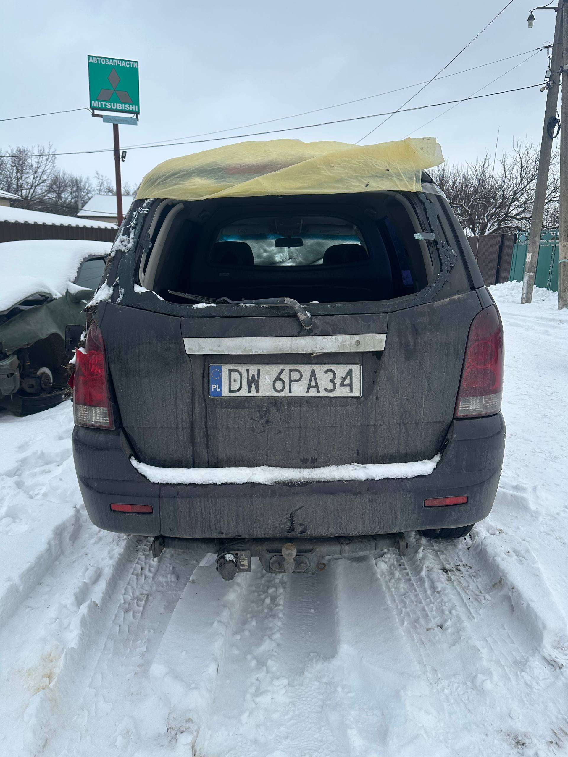 Разборка SSANGYONG REXTON I внедорожник (RJ) (2002 - 2006)