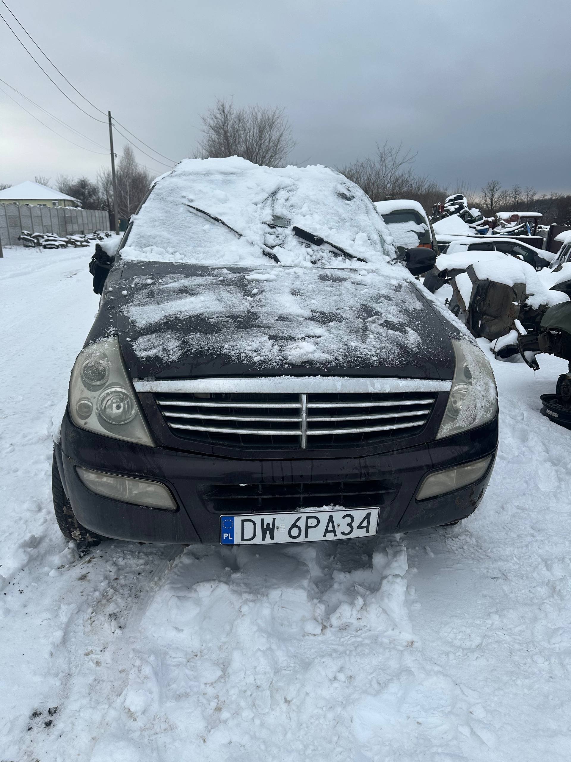Разборка SSANGYONG REXTON I внедорожник (RJ) (2002 - 2006)