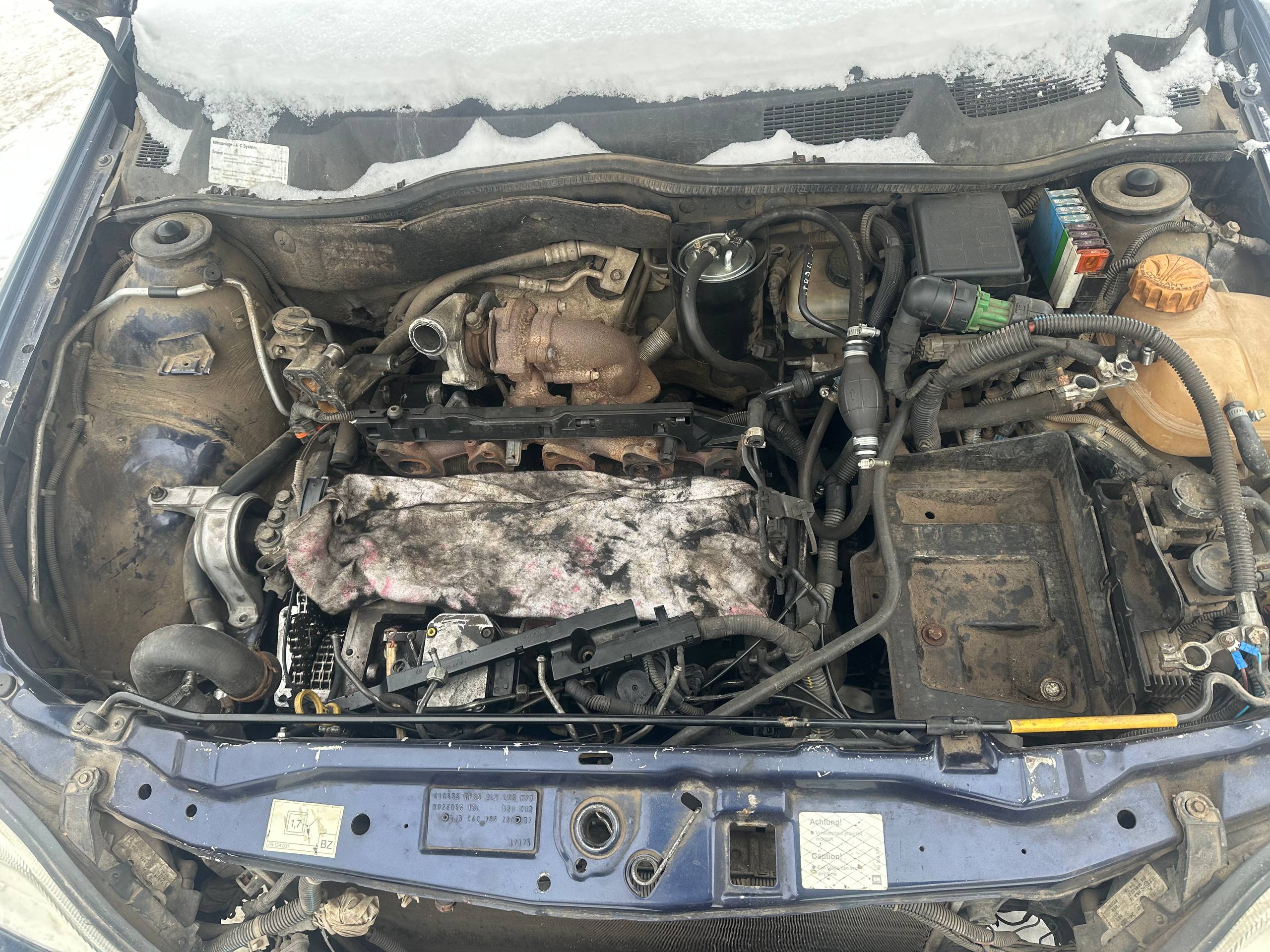 Разборка OPEL ASTRA G универсал (F35) (1998 - 2009)