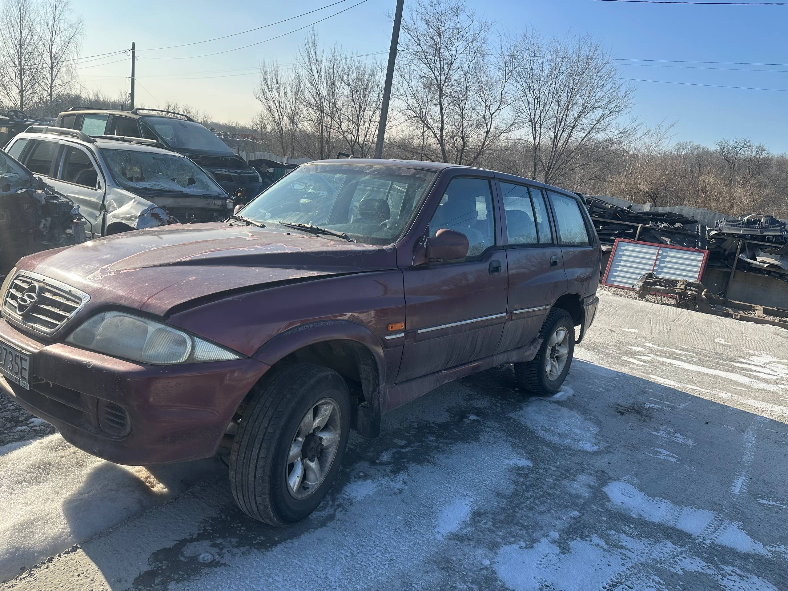 Разборка DAEWOO MUSSO внедорожник (FJ) (1999 - 2026)