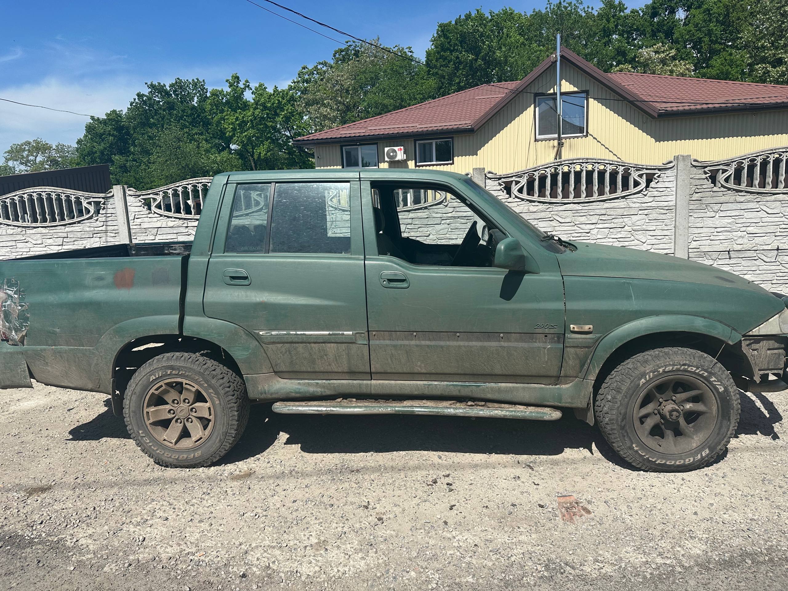 Авторазборка SSANGYONG MUSSO SPORTS пикап (2002 - 2006)