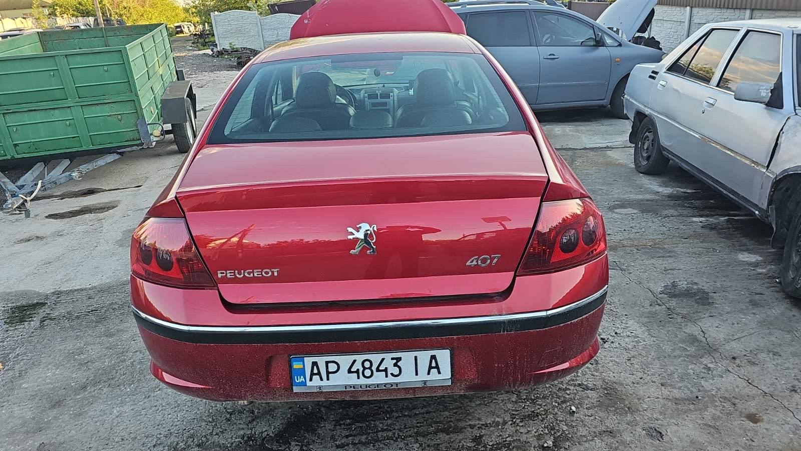 Разборка PEUGEOT 407 седан (6D) (2004 - 2011)