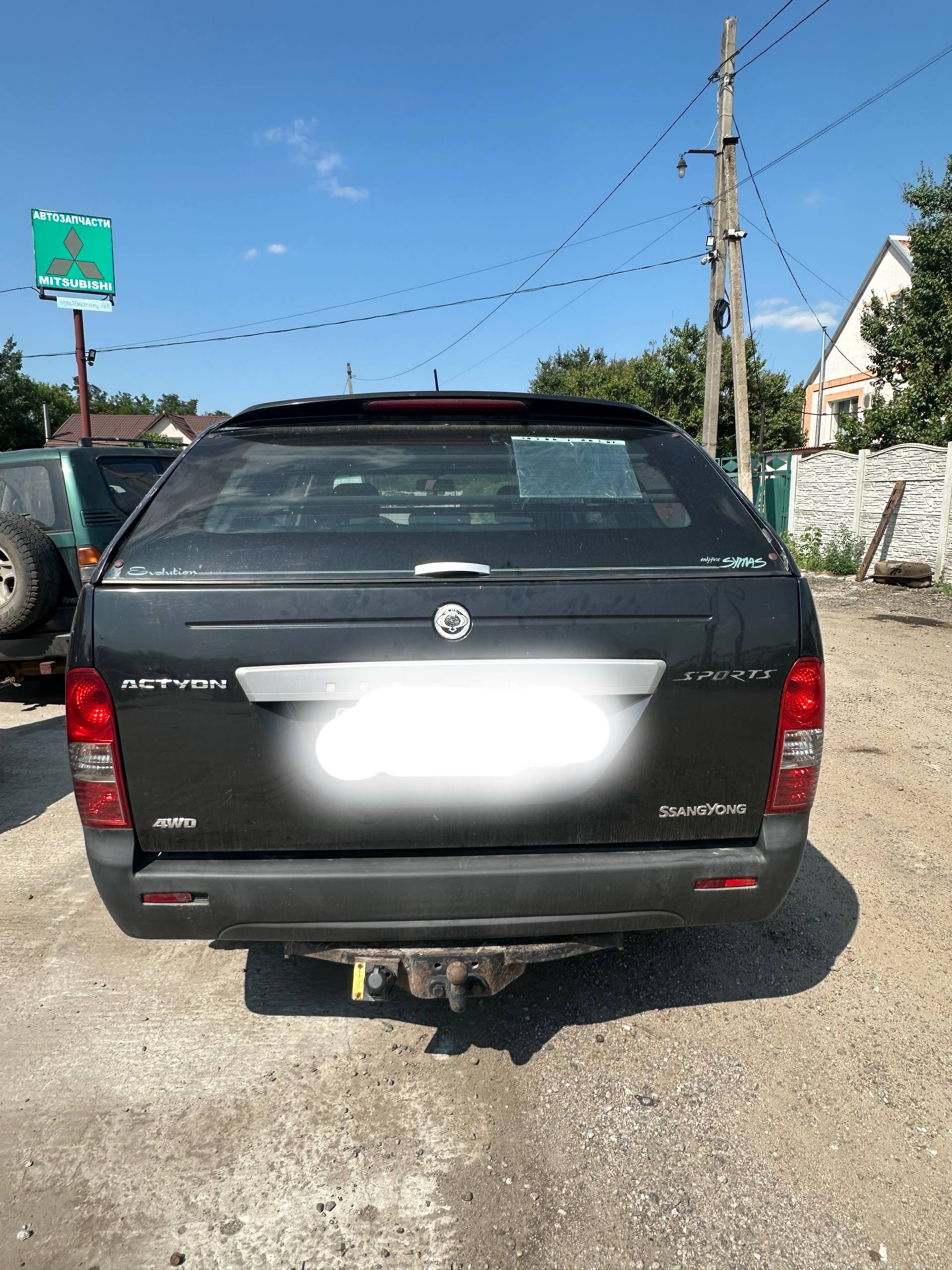 Разборка SSANGYONG ACTYON SPORTS пикап (QJ) (07.06 - 12) (2006 - 2012)
