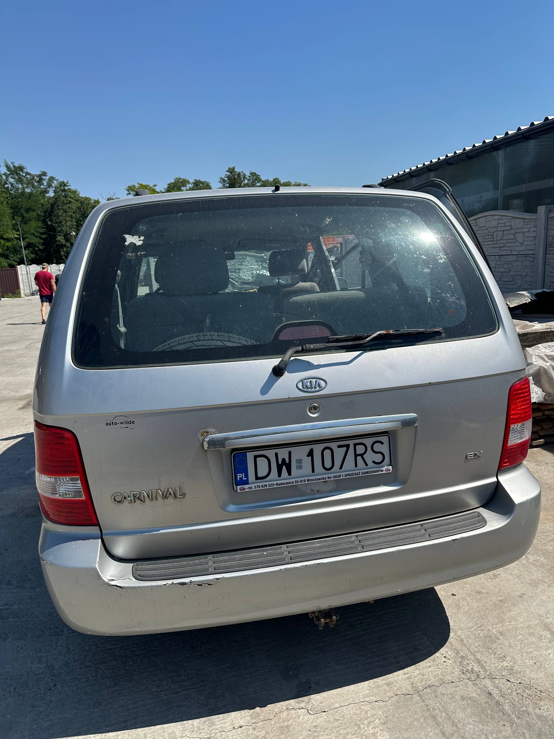 Разборка KIA CARNIVAL II минивэн (GQ) (2001 - 2005)
