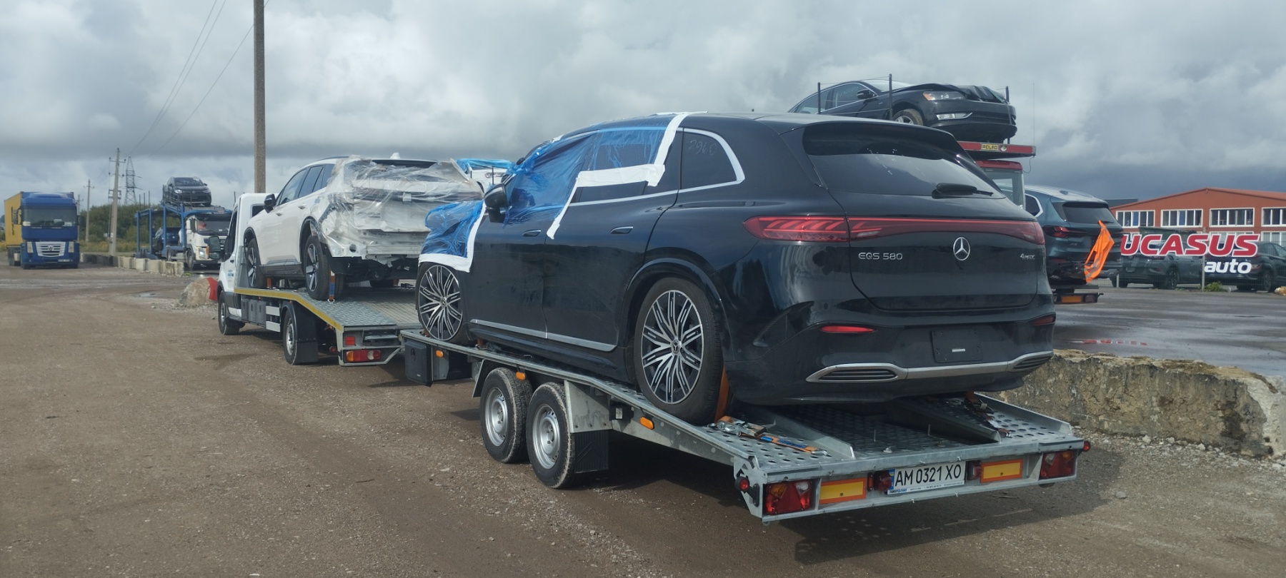 Розбірка MERCEDES EQS позашляховик (X296) (2022 - 2026)